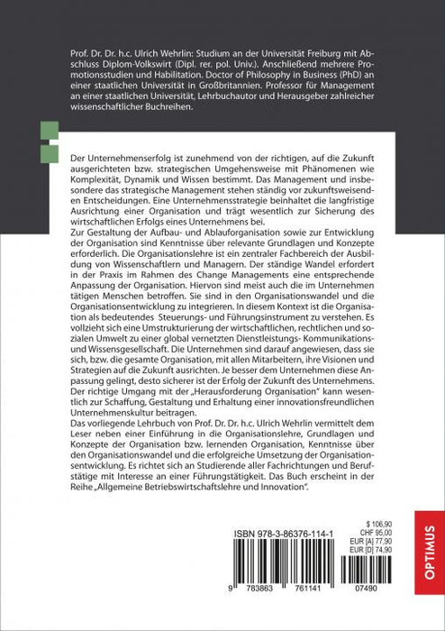 ABWL 03 | Organisation und Organisationsentwicklung | 2. Auflage SIEVERSMEDIEN ABWL 03 | Organisation und Organisationsentwicklung | 2. Auflage SIEVERSMEDIEN
