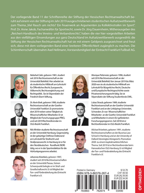 Band 11 | Viel Rauch um nichts? SIEVERSMEDIEN Band 11 | Viel Rauch um nichts? SIEVERSMEDIEN