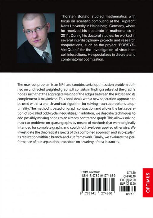 Contraction-based Separation and Lifting for Solving the Max-Cut Problem SIEVERSMEDIEN Contraction-based Separation and Lifting for Solving the Max-Cut Problem SIEVERSMEDIEN
