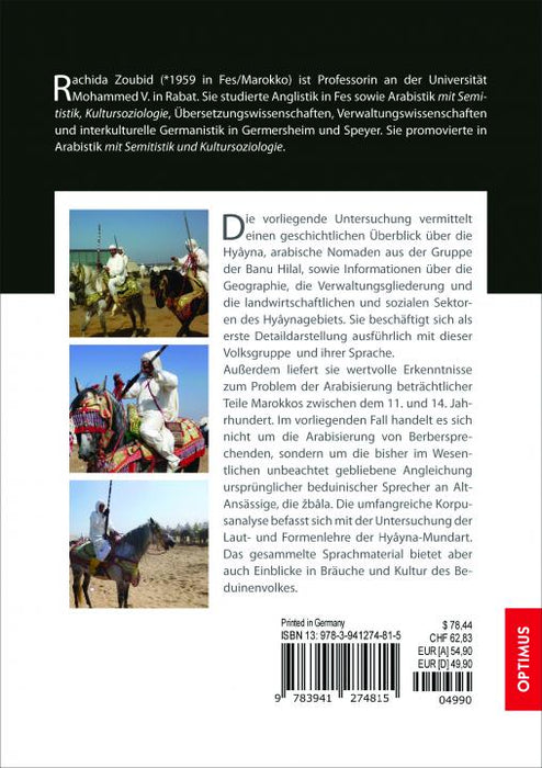 Die Mundart der Hyâyna in Marokko SIEVERSMEDIEN Die Mundart der Hyâyna in Marokko SIEVERSMEDIEN