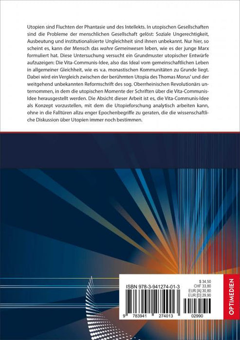 Die Vita-Communis-Idee als Grundmuster utopischen Denkens? | 2. Auflage SIEVERSMEDIEN Die Vita-Communis-Idee als Grundmuster utopischen Denkens? | 2. Auflage SIEVERSMEDIEN