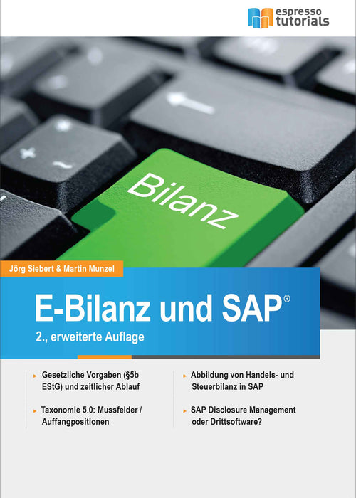 E-Bilanz und SAP® | 2. Auflage SIEVERSMEDIEN E-Bilanz und SAP® | 2. Auflage SIEVERSMEDIEN