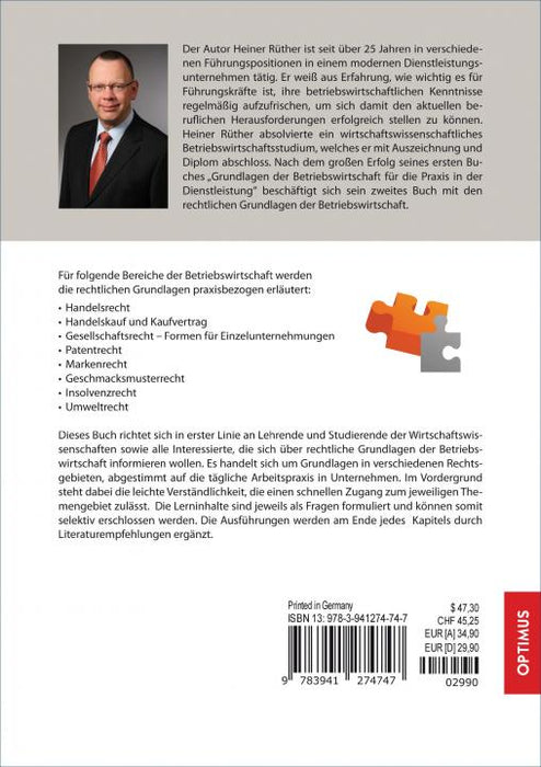 Elemente der Betriebswirtschaft - Rechtliche Grundlagen SIEVERSMEDIEN Elemente der Betriebswirtschaft - Rechtliche Grundlagen SIEVERSMEDIEN