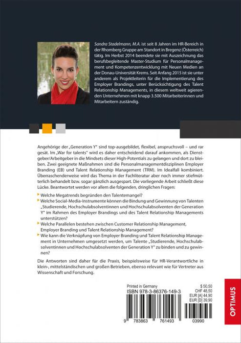 Employer Branding und Talent Relationship Management SIEVERSMEDIEN Employer Branding und Talent Relationship Management SIEVERSMEDIEN