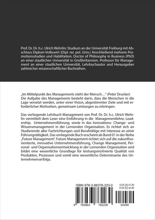 FM 01 | Management Einführung | 3. Auflage SIEVERSMEDIEN FM 01 | Management Einführung | 3. Auflage SIEVERSMEDIEN