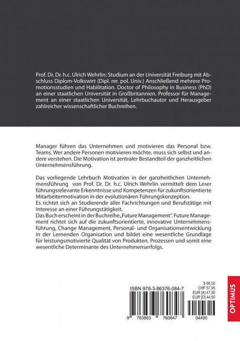 FM 04 | Motivation in der ganzheitlichen Unternehmensführung | 2. Auflage SIEVERSMEDIEN FM 04 | Motivation in der ganzheitlichen Unternehmensführung | 2. Auflage SIEVERSMEDIEN