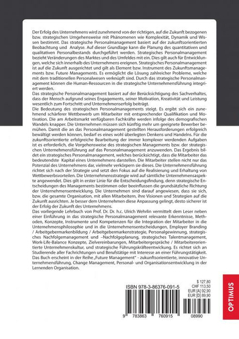 FM 11 | Strategisches Personalmanagement | 2. Auflage SIEVERSMEDIEN FM 11 | Strategisches Personalmanagement | 2. Auflage SIEVERSMEDIEN
