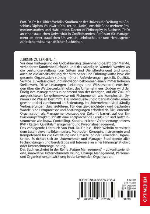 FM 16 | Die Lernende Organisation | 3. Auflage SIEVERSMEDIEN FM 16 | Die Lernende Organisation | 3. Auflage SIEVERSMEDIEN