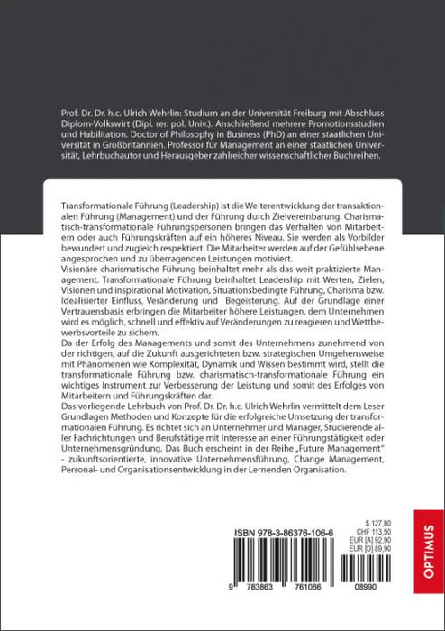 FM 26 | Transformationale Führung | 2. Auflage SIEVERSMEDIEN FM 26 | Transformationale Führung | 2. Auflage SIEVERSMEDIEN
