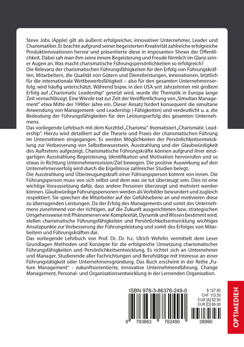 FM 27 | Charismatic Leadership | 3. Auflage SIEVERSMEDIEN FM 27 | Charismatic Leadership | 3. Auflage SIEVERSMEDIEN