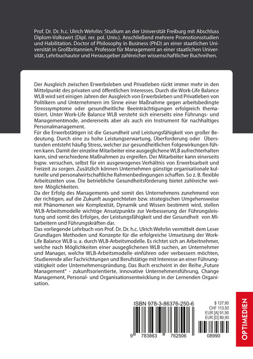 FM 28 | Work-Life Balance WLB | 3. Auflage SIEVERSMEDIEN FM 28 | Work-Life Balance WLB | 3. Auflage SIEVERSMEDIEN