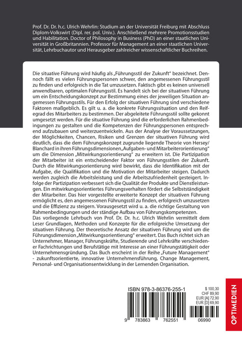 FM 33 | Situative Führung / Situational Leadership | 2. Auflage SIEVERSMEDIEN FM 33 | Situative Führung / Situational Leadership | 2. Auflage SIEVERSMEDIEN