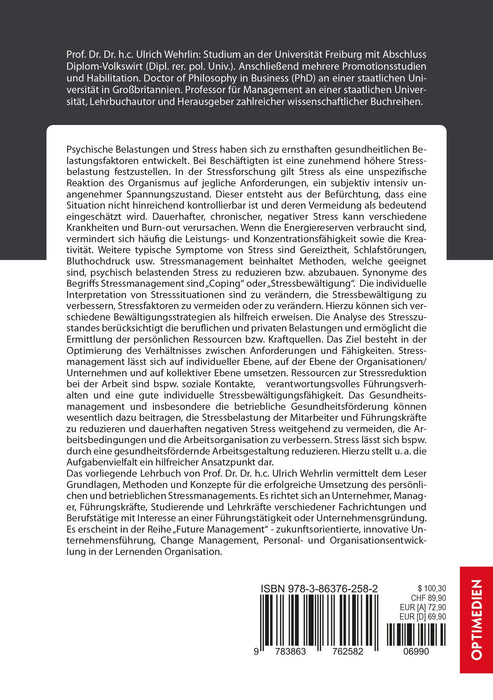 FM 36 | Stressmanagement | 2. Auflage SIEVERSMEDIEN FM 36 | Stressmanagement | 2. Auflage SIEVERSMEDIEN