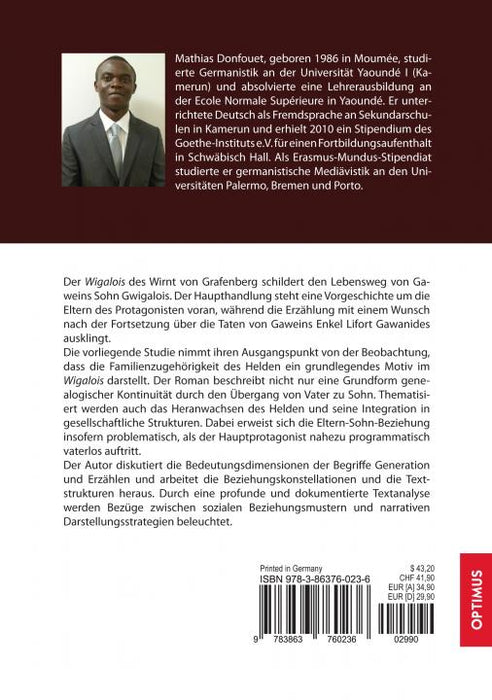 Generation und Erzählen. Untersuchungen zum 'Wigalois' Wirnts von Grafenberg SIEVERSMEDIEN Generation und Erzählen. Untersuchungen zum 'Wigalois' Wirnts von Grafenberg SIEVERSMEDIEN