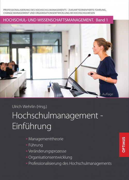 HM 01 | Hochschulmanagement – Einführung | 2. Auflage SIEVERSMEDIEN HM 01 | Hochschulmanagement – Einführung | 2. Auflage SIEVERSMEDIEN
