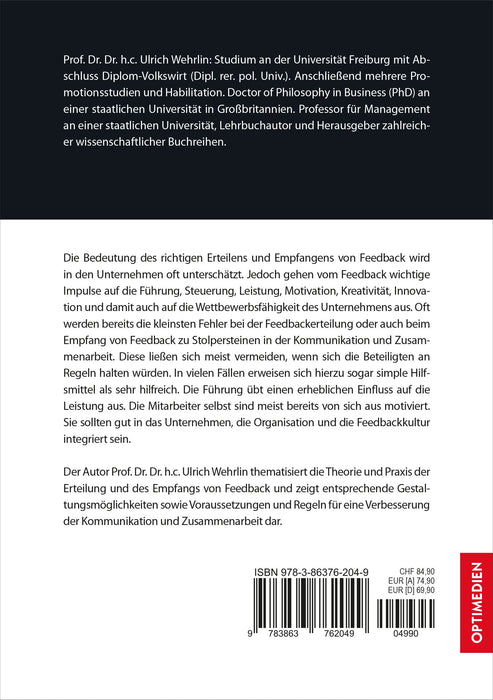 HRM 01 | Feedback | 1. Auflage SIEVERSMEDIEN HRM 01 | Feedback | 1. Auflage SIEVERSMEDIEN