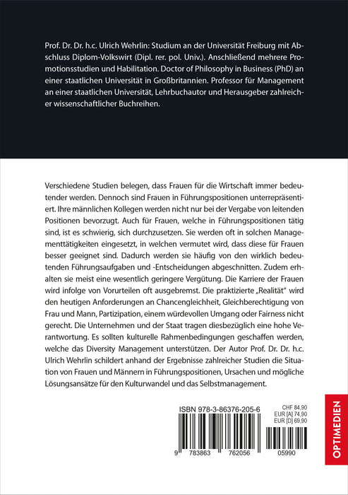 HRM 02 | Chancengleichheit in der Managementkarriere | 1. Auflage SIEVERSMEDIEN HRM 02 | Chancengleichheit in der Managementkarriere | 1. Auflage SIEVERSMEDIEN
