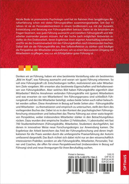 Implizite Theorien über Mitarbeiter und Führungskräfte SIEVERSMEDIEN Implizite Theorien über Mitarbeiter und Führungskräfte SIEVERSMEDIEN