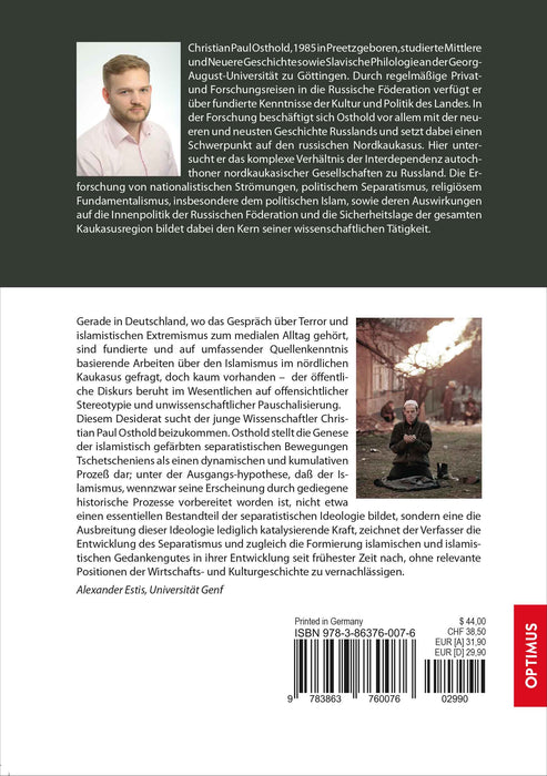 Islamismus in Tschetschenien SIEVERSMEDIEN Islamismus in Tschetschenien SIEVERSMEDIEN