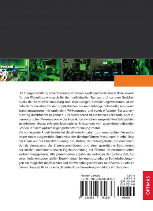 Laserbasierte Untersuchung innermotorischer Prozesse SIEVERSMEDIEN Laserbasierte Untersuchung innermotorischer Prozesse SIEVERSMEDIEN