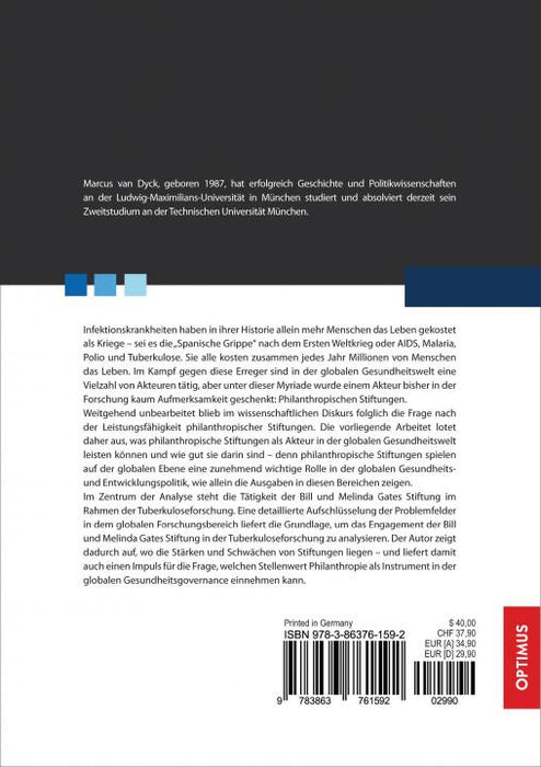 Private philanthropische Stiftungen in der Global Health Governance SIEVERSMEDIEN Private philanthropische Stiftungen in der Global Health Governance SIEVERSMEDIEN