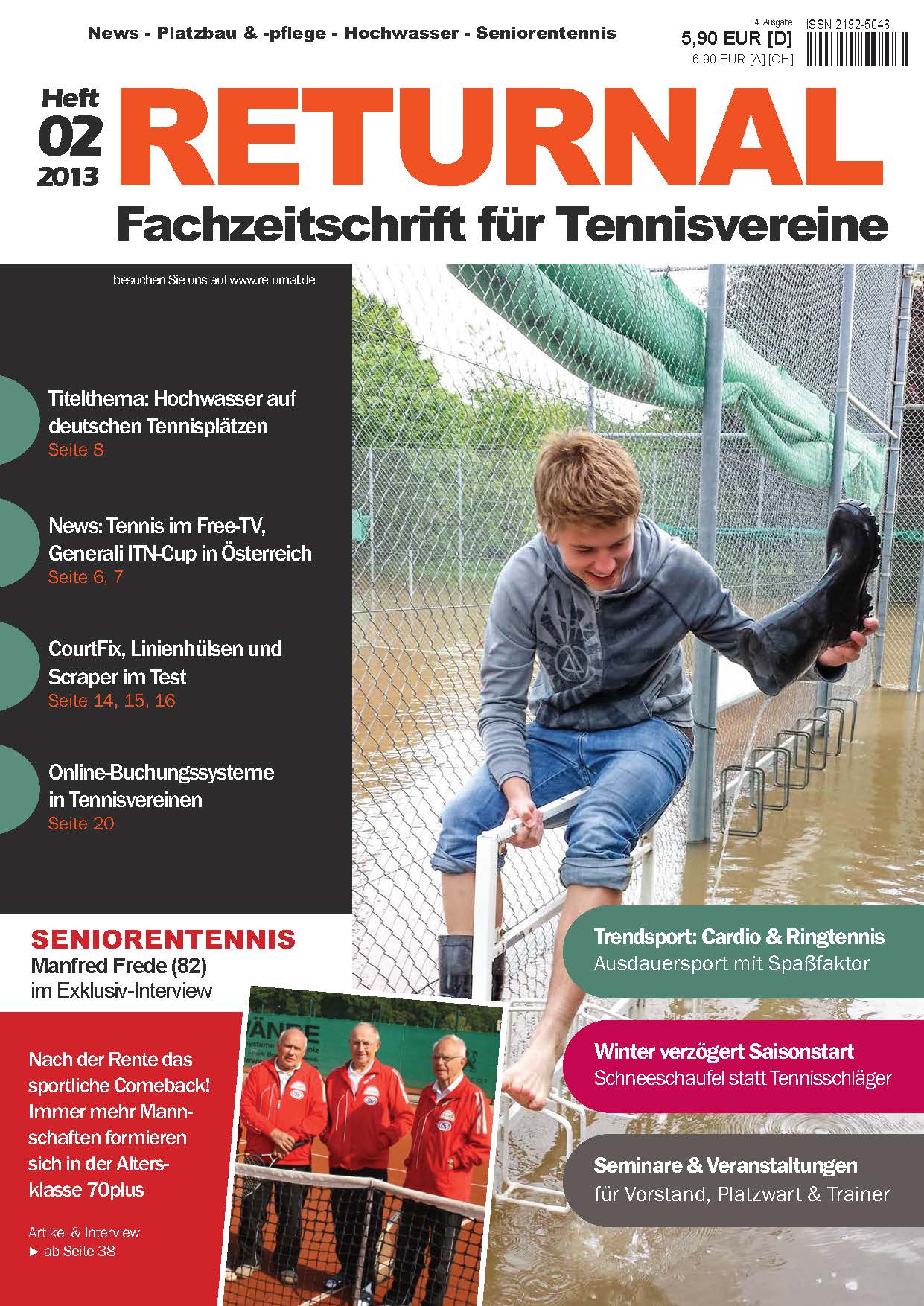 RETURNAL - Fachzeitschrift für Tennisvereine (Ausgabe 4) SIEVERSMEDIEN RETURNAL - Fachzeitschrift für Tennisvereine (Ausgabe 4) SIEVERSMEDIEN