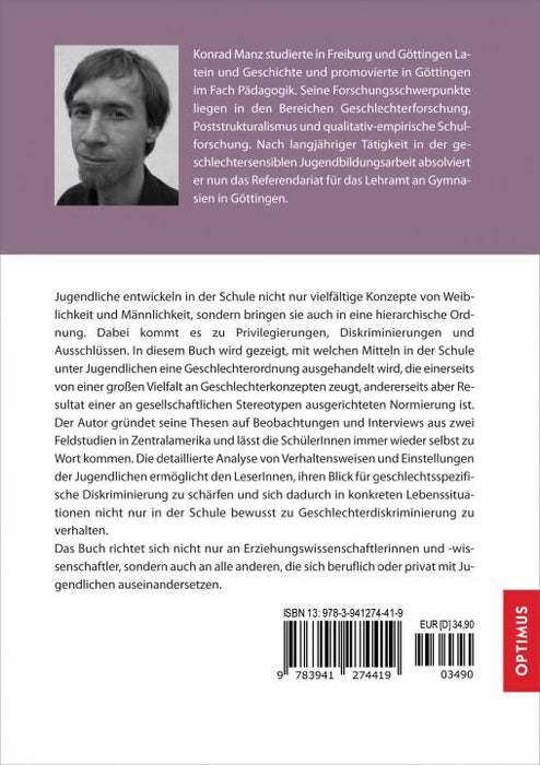 Sexuierte Positionen in der Schule - Geschlechterverhältnisse Jugendlicher in Zentralamerika SIEVERSMEDIEN Sexuierte Positionen in der Schule - Geschlechterverhältnisse Jugendlicher in Zentralamerika SIEVERSMEDIEN