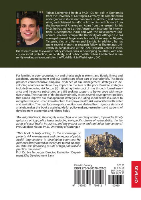 Vulnerability to Poverty - Determinants and Policy Issues SIEVERSMEDIEN Vulnerability to Poverty - Determinants and Policy Issues SIEVERSMEDIEN