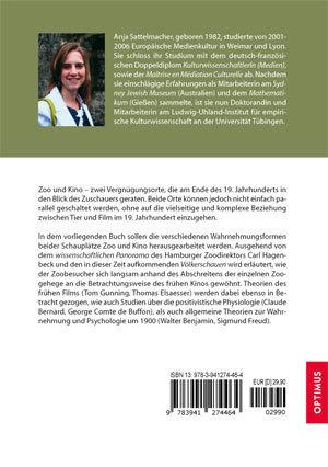 Zoo-Schauen - Vexierbilder einer frühen Kinogeschichte SIEVERSMEDIEN Zoo-Schauen - Vexierbilder einer frühen Kinogeschichte SIEVERSMEDIEN