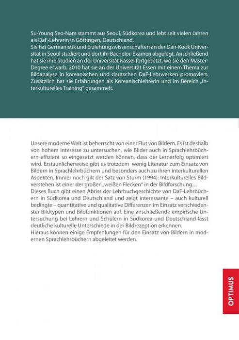 Deutsch als Fremdsprache - Lehrwerke in Südkorea und in Deutschland. Funktion und Rezeption von Bildern SIEVERSMEDIEN