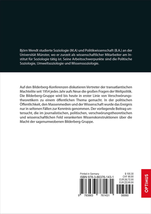 Die Bilderberg-Gruppe. Wissen über die Macht gesellschaftlicher Eliten | 1. Auflage SIEVERSMEDIEN